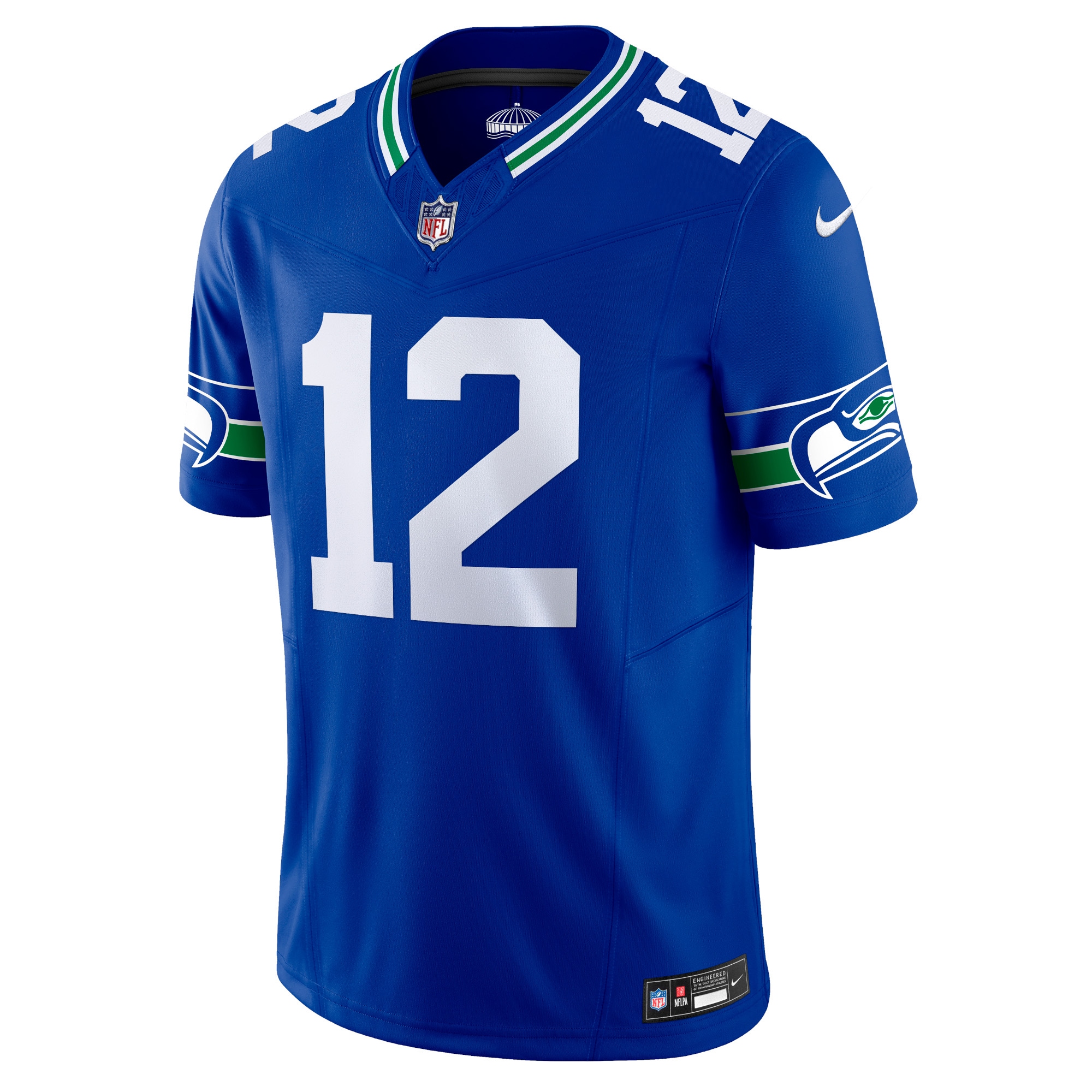 Seattle Seahawks 12th Fan Royal Vapor F.U.S.E. Limited NFL Jersey Men's