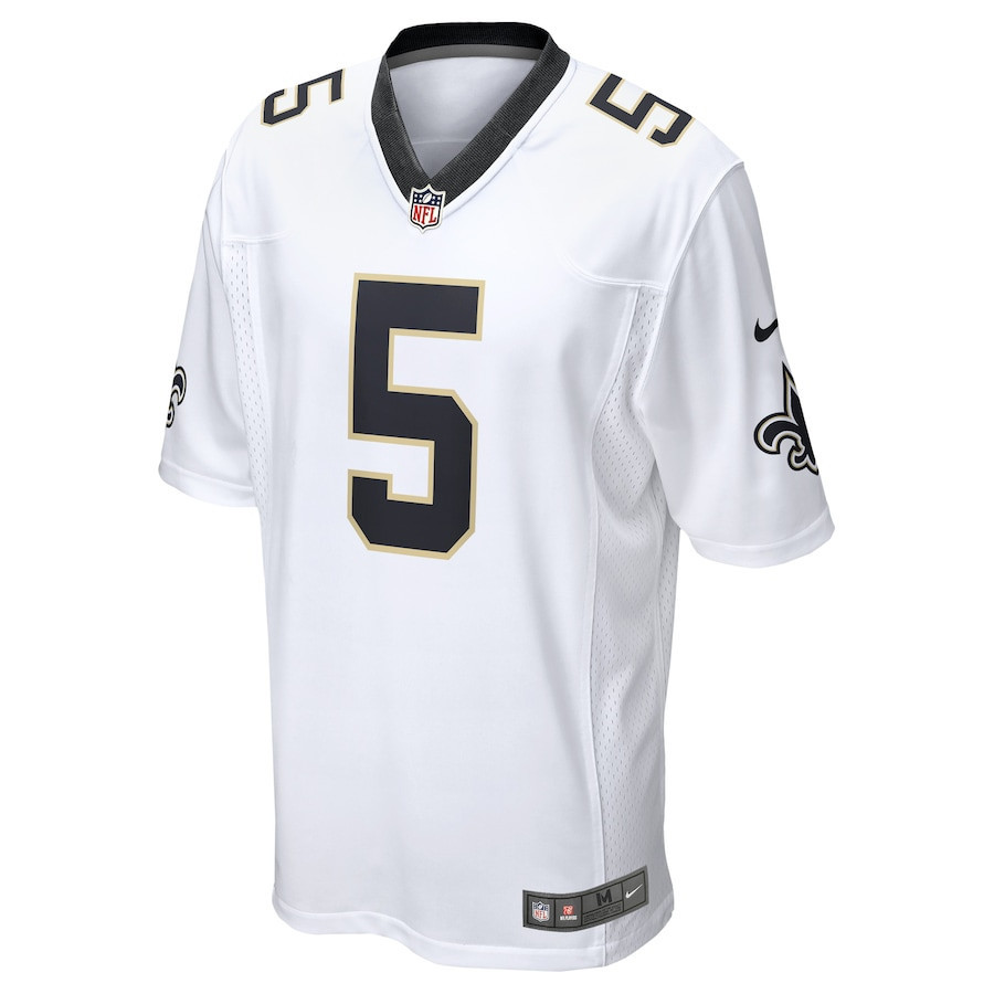 Jarvis Landry 5 New Orleans Saints Game White NFL Jersey Men's