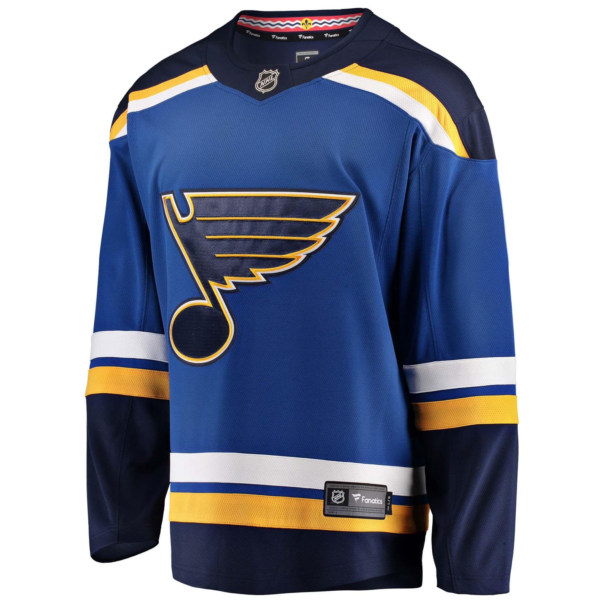 St. Louis Blues Blue Breakaway Home NHL Jersey Men's