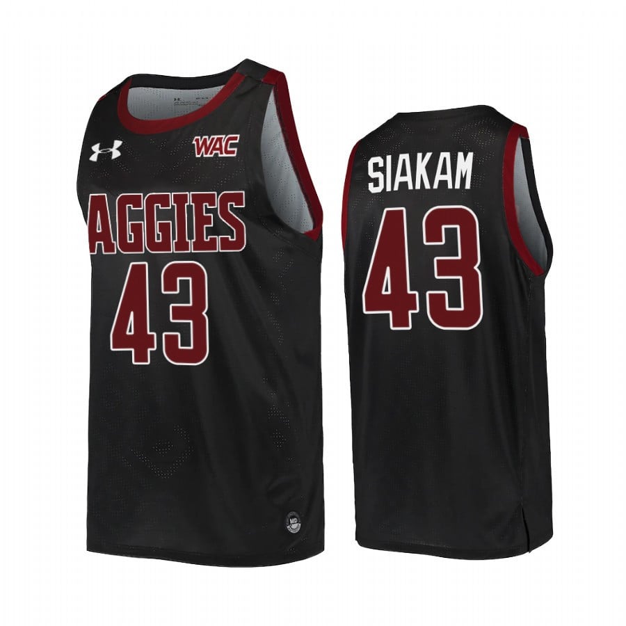Pascal Siakam 43 New Mexico State Aggies Black College Alumni NCAA Jersey Men's