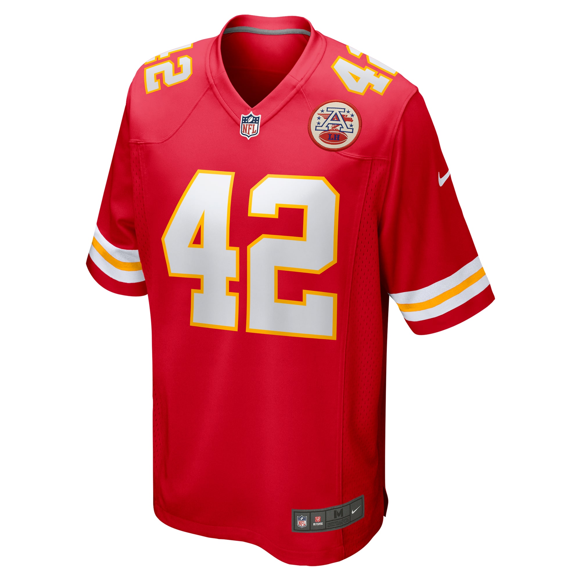 Kansas City Chiefs Carson Steele Red Game NFL Jersey Men's
