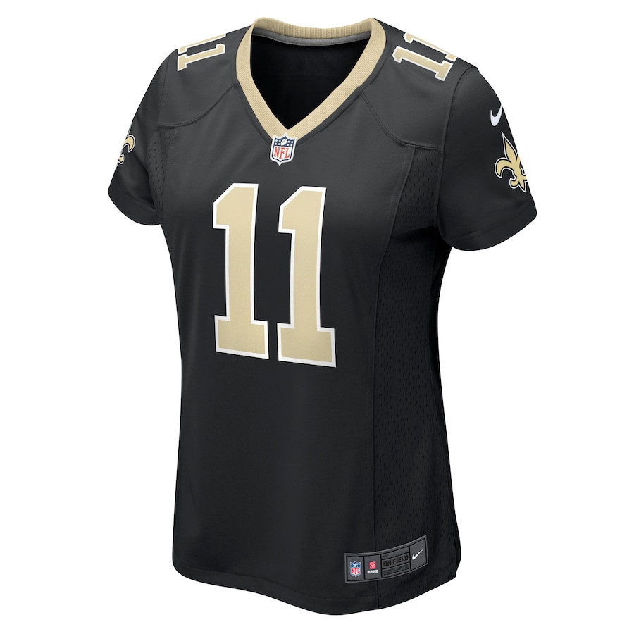 Cedrick Wilson Jr. 11 New Orleans Saints Game Black NFL Jersey Women's