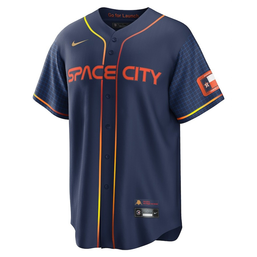 Houston Astros City Connect Navy MLB Jersey Men's