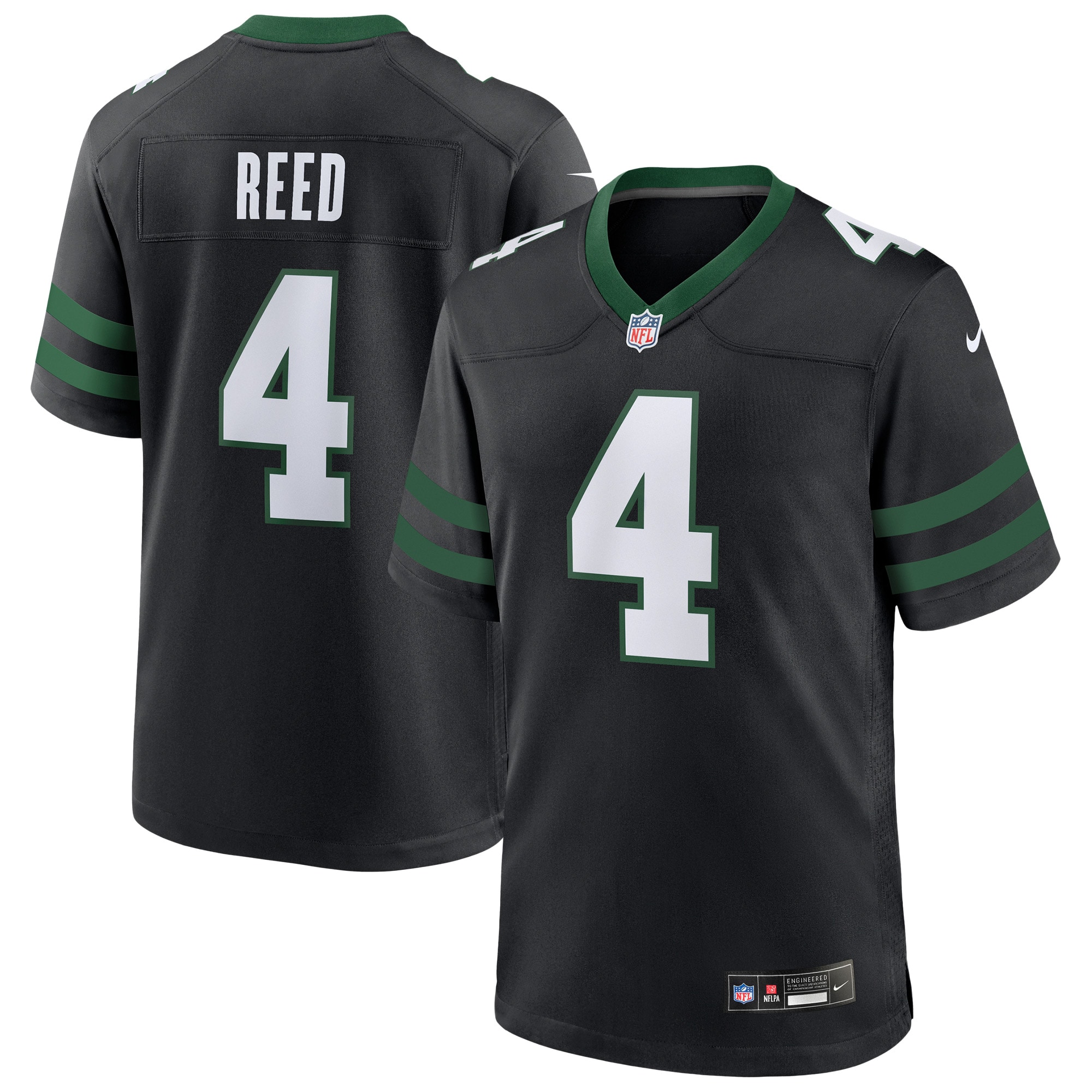 New York Jets D.J. Reed Legacy Black Alternate Game NFL Jersey Men's