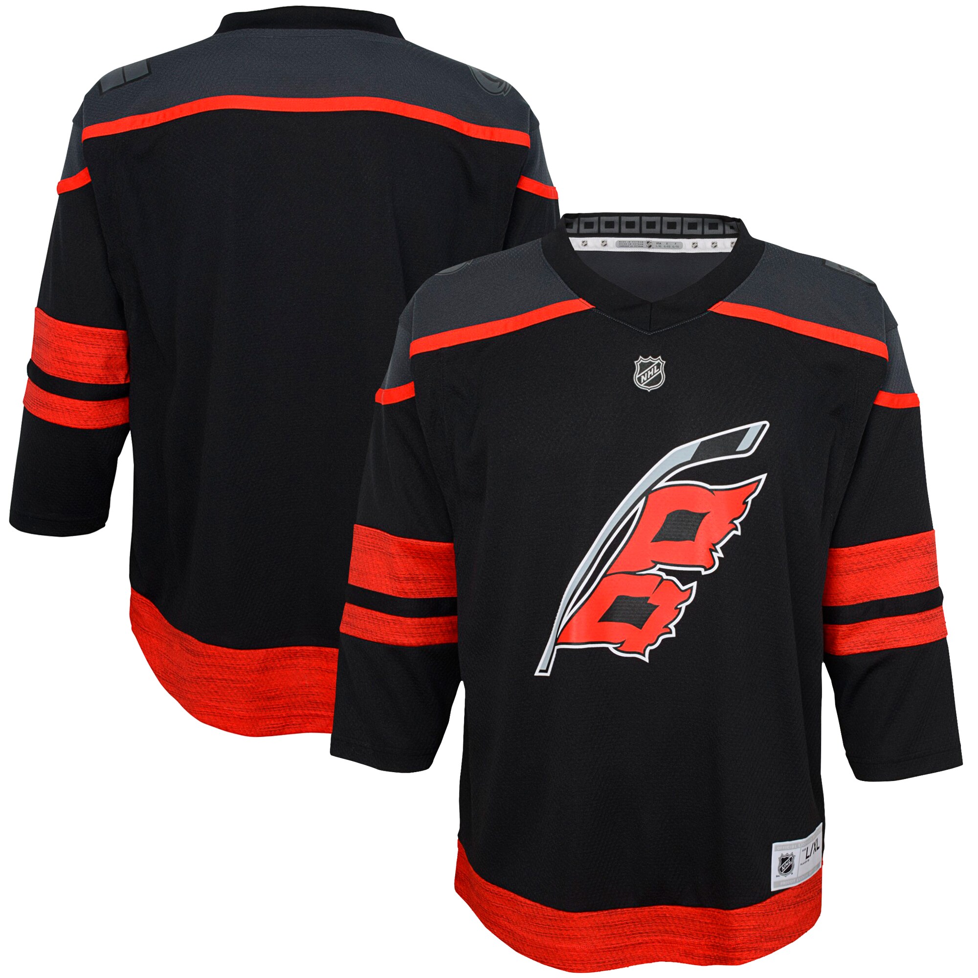 Infant Carolina Hurricanes Black Home NHL Jersey Men's