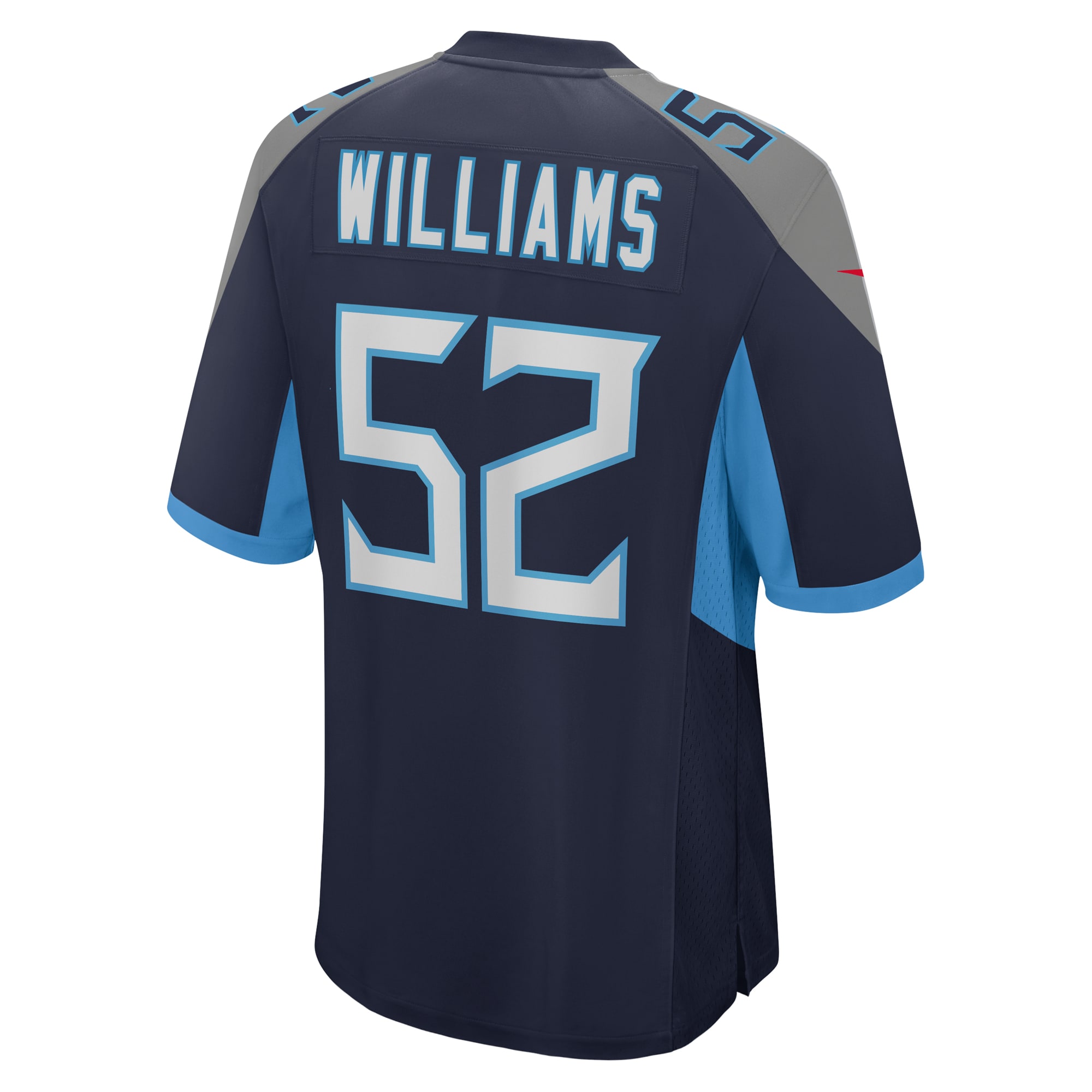 Tennessee Titans James Williams Navy Game NFL Jersey Men's