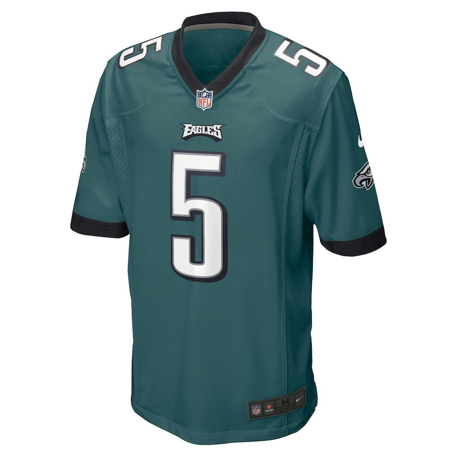 Donovan McNabb 5 Philadelphia Eagles Retired Midnight Green NFL Jersey Men's