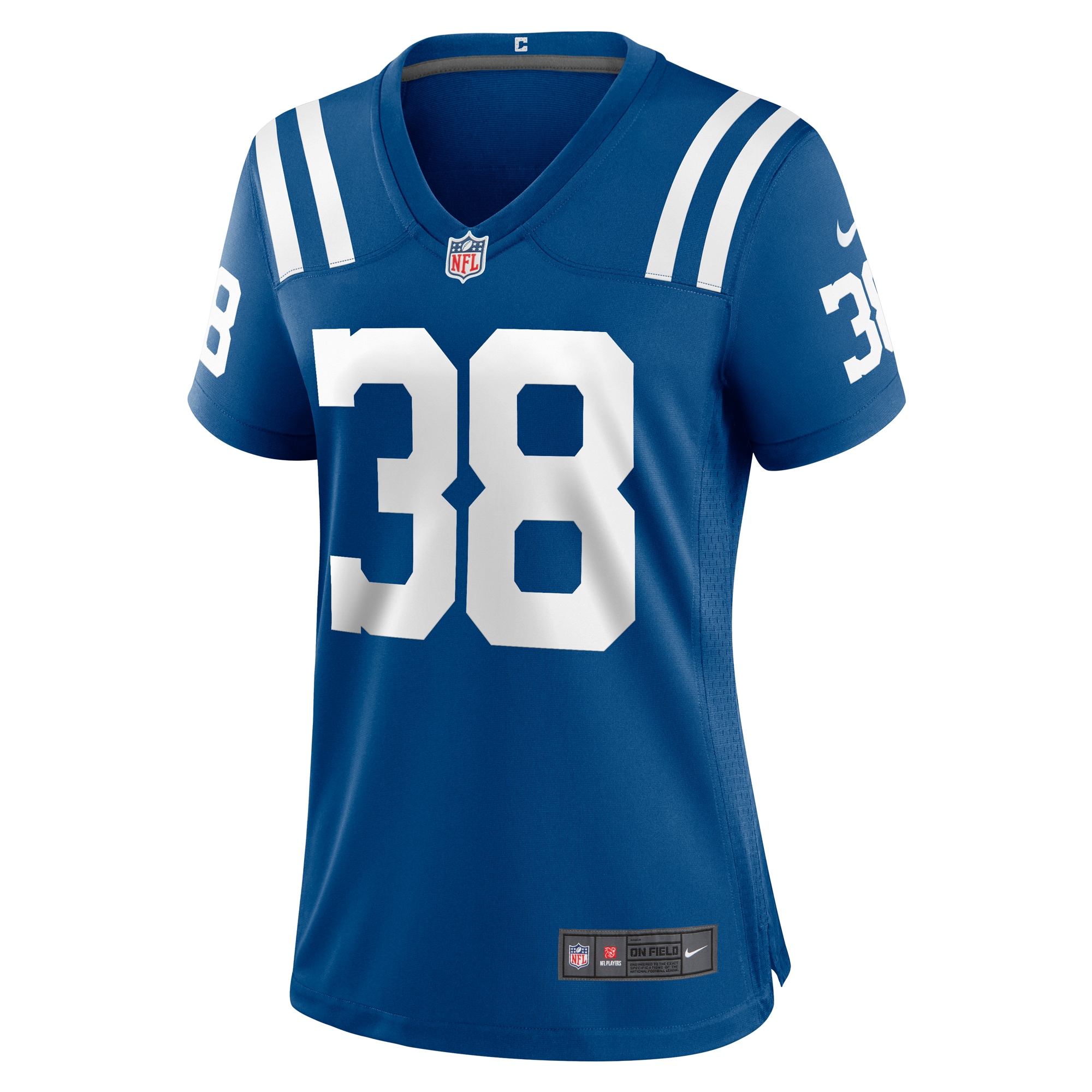 Indianapolis Colts Pharaoh Brown Royal Game Player NFL Jersey Women's