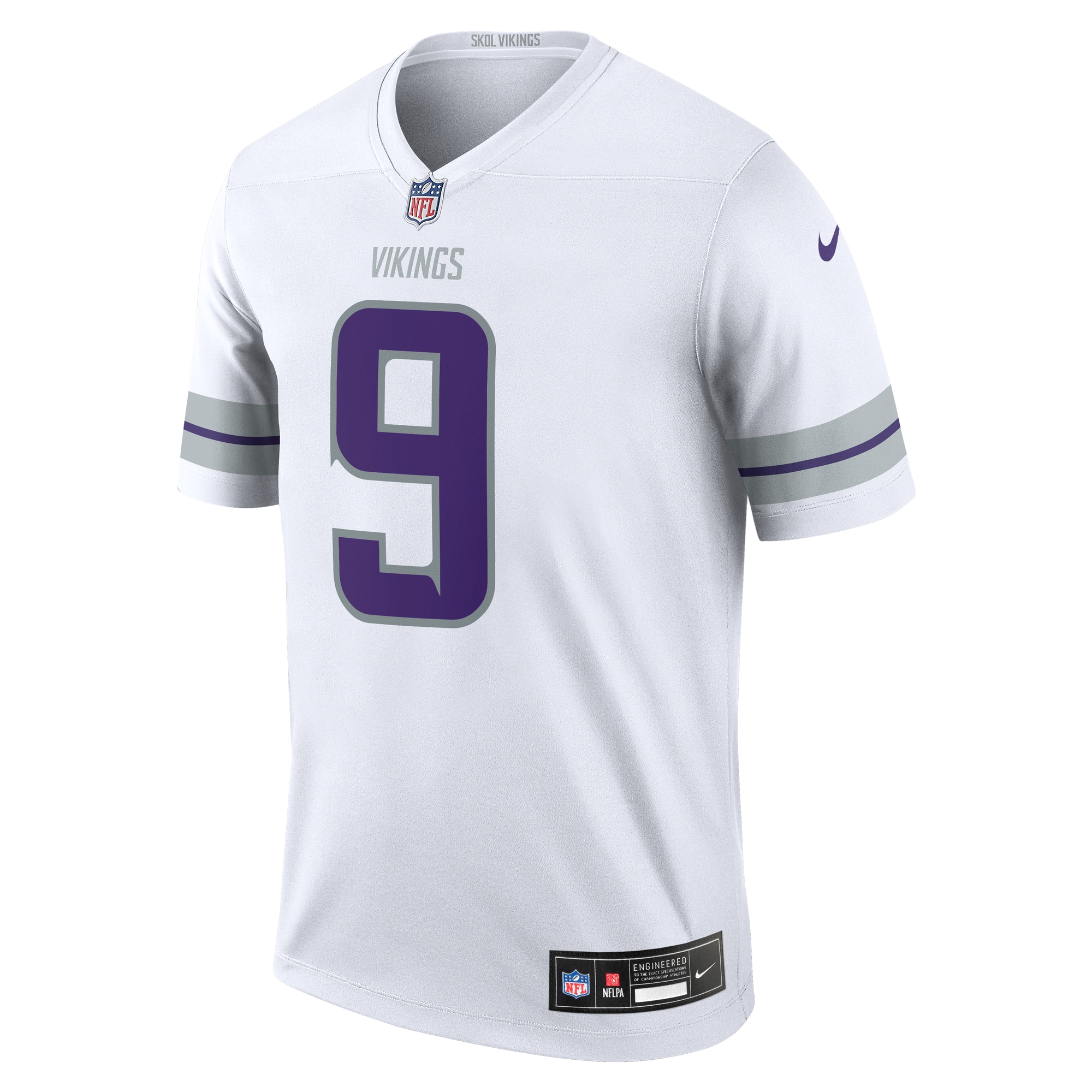 Minnesota Vikings J.J. McCarthy White Alternate Legend Player Performance Top NFL Jersey Men's