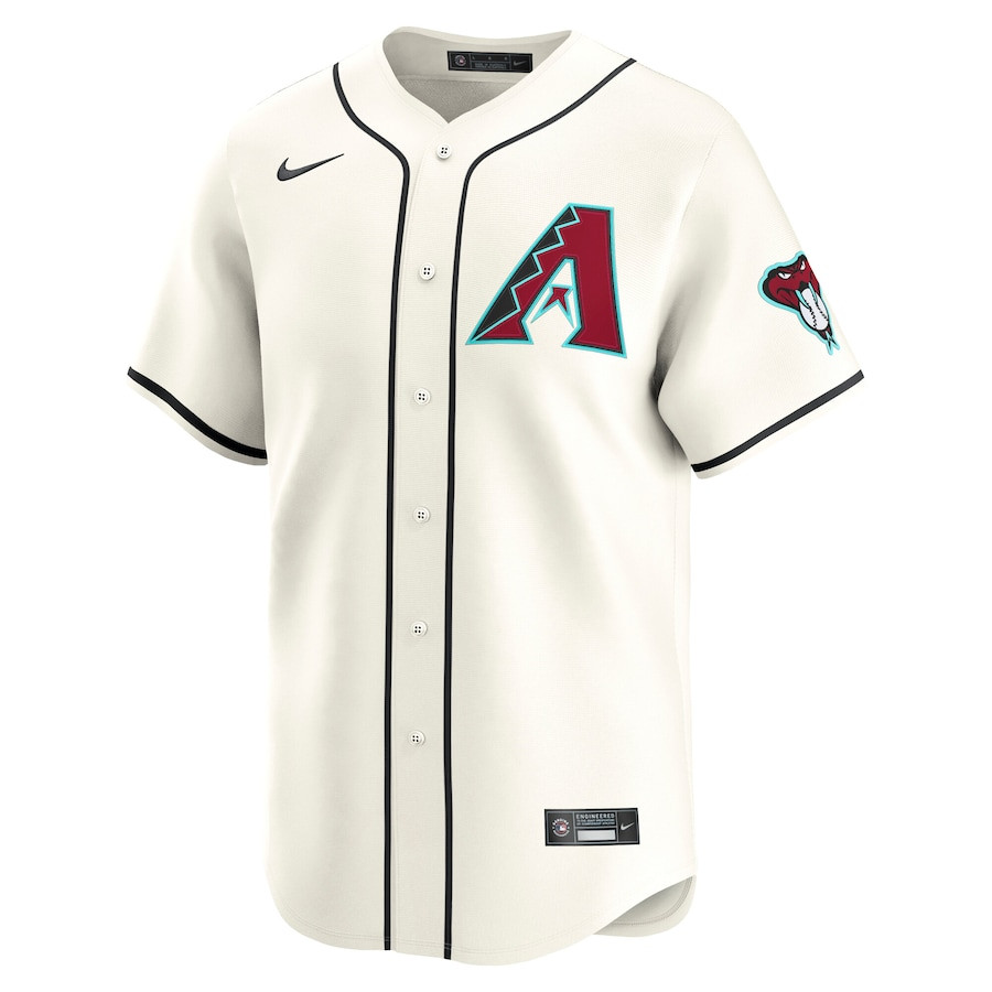 Ketel Marte 4 Arizona Diamondbacks Alternate Limited Player Cream MLB Jersey Men's