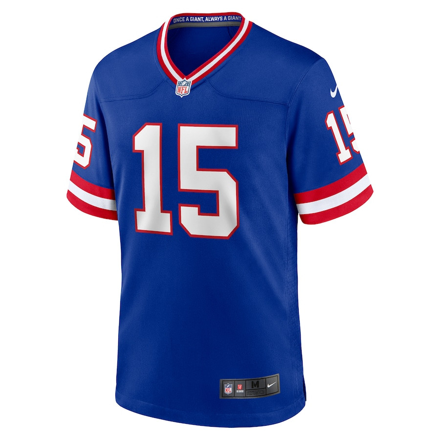Tommy DeVito 15 New York Giants Alternate Game Royal NFL Jersey Men's