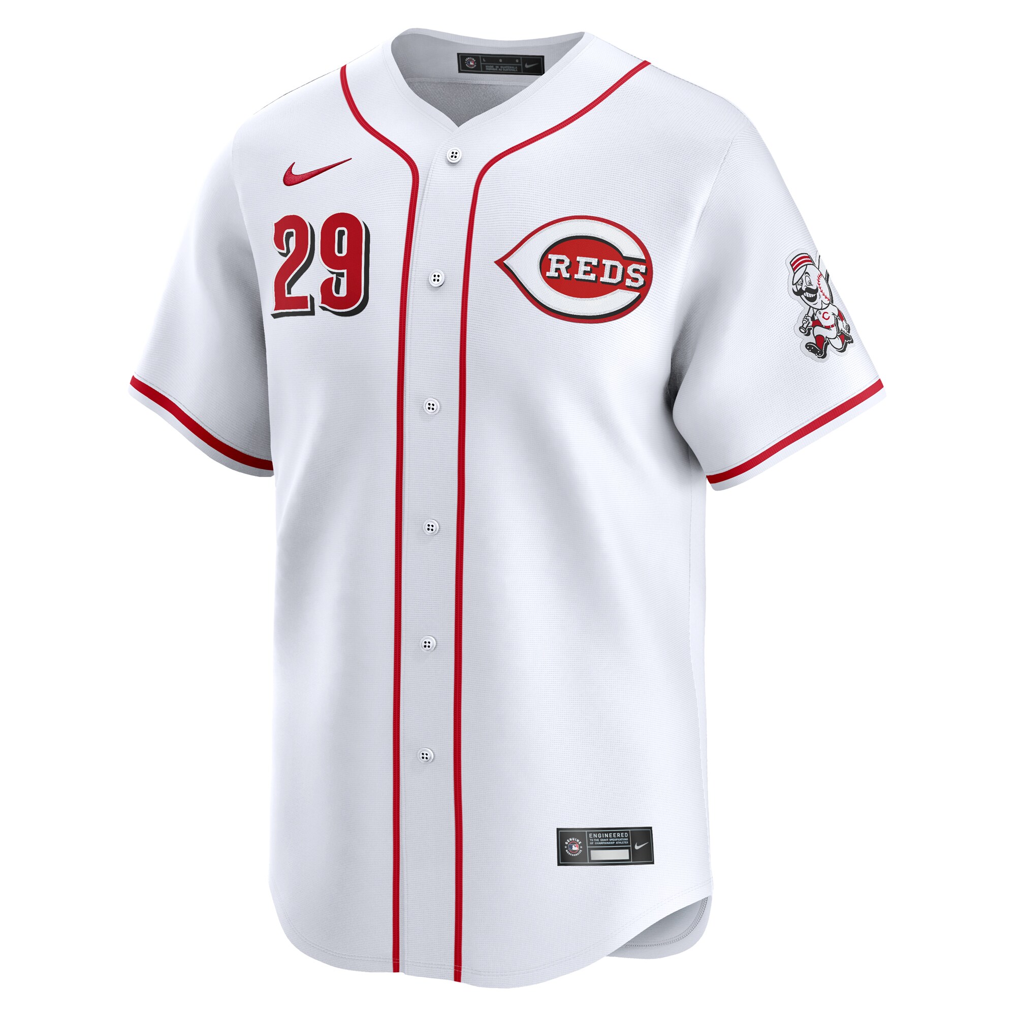 Cincinnati Reds TJ Friedl White Home Limited Player MLB Jersey Men's