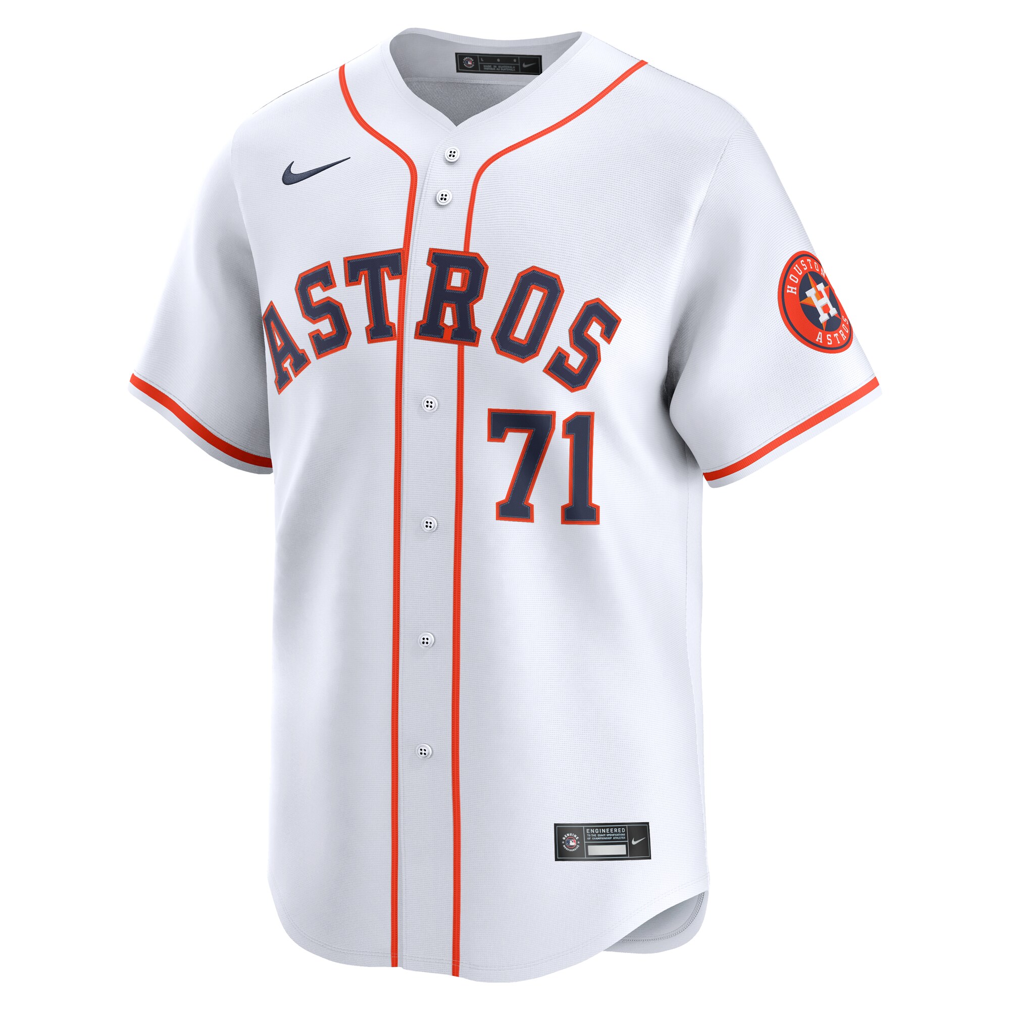 Houston Astros Josh Hader White Alternate Limited Player MLB Jersey Men's