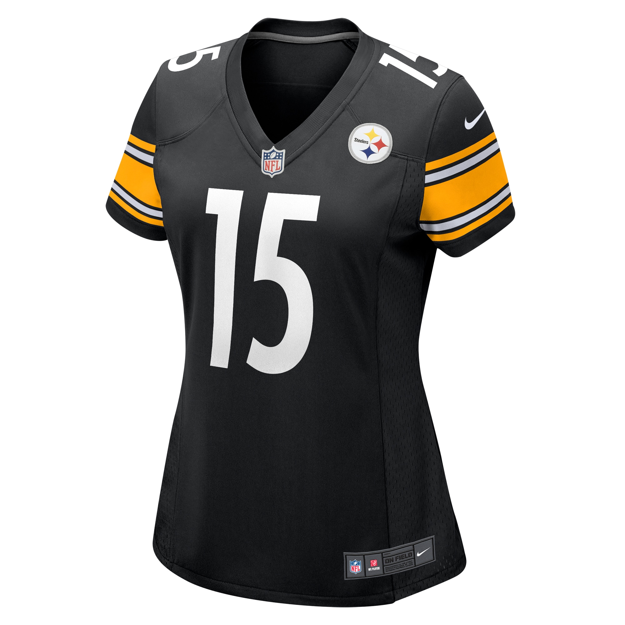 Pittsburgh Steelers Denzel Mims Black Game NFL Jersey Women's