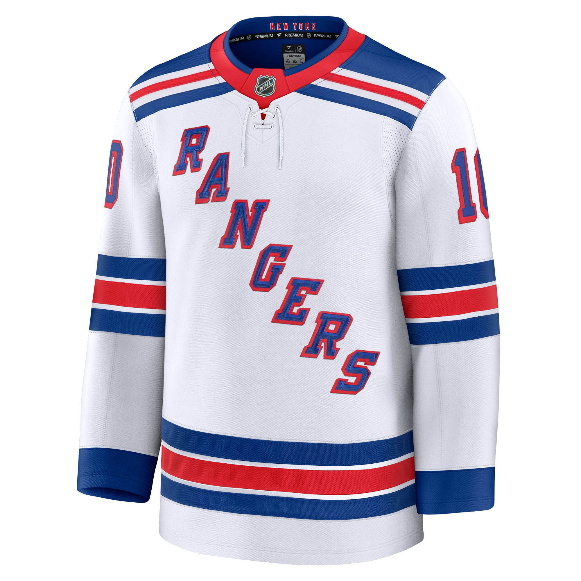 New York Rangers Artemi Panarin White Away Premium NHL Jersey Men's
