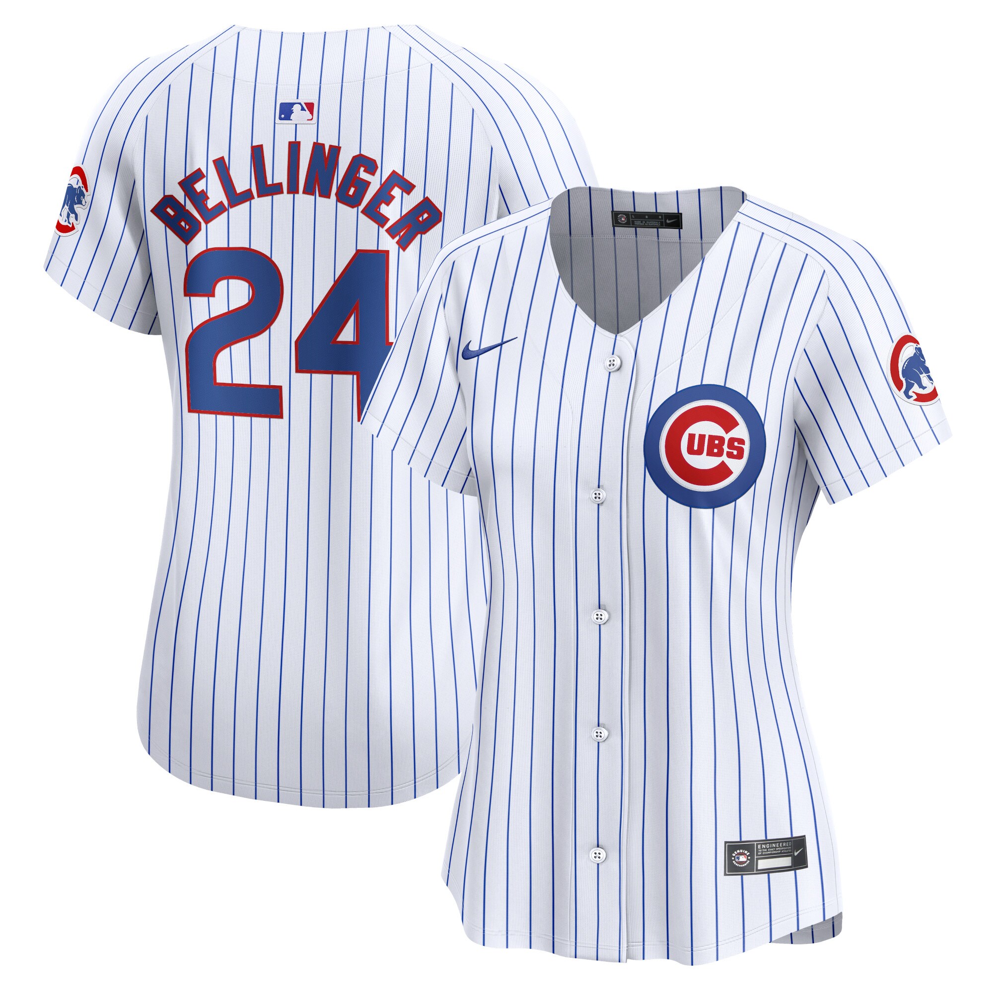 Chicago Cubs Cody Bellinger White Home Limited Player MLB Jersey Women's