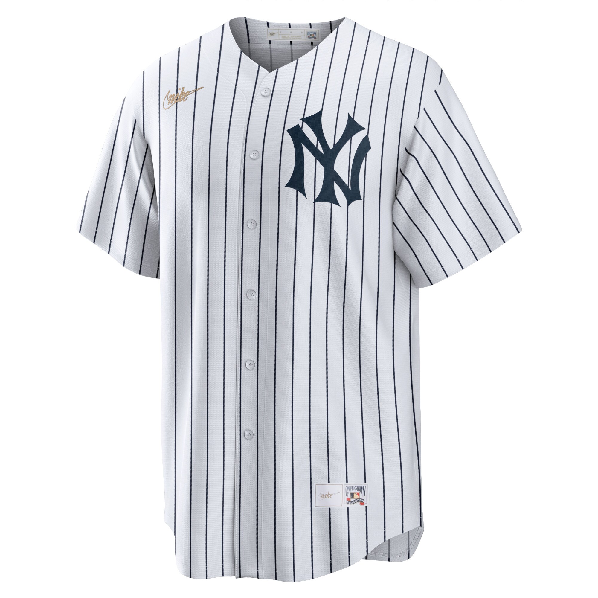 New York Yankees Lou Gehrig White Home Cooperstown Collection Player MLB Jersey Men's
