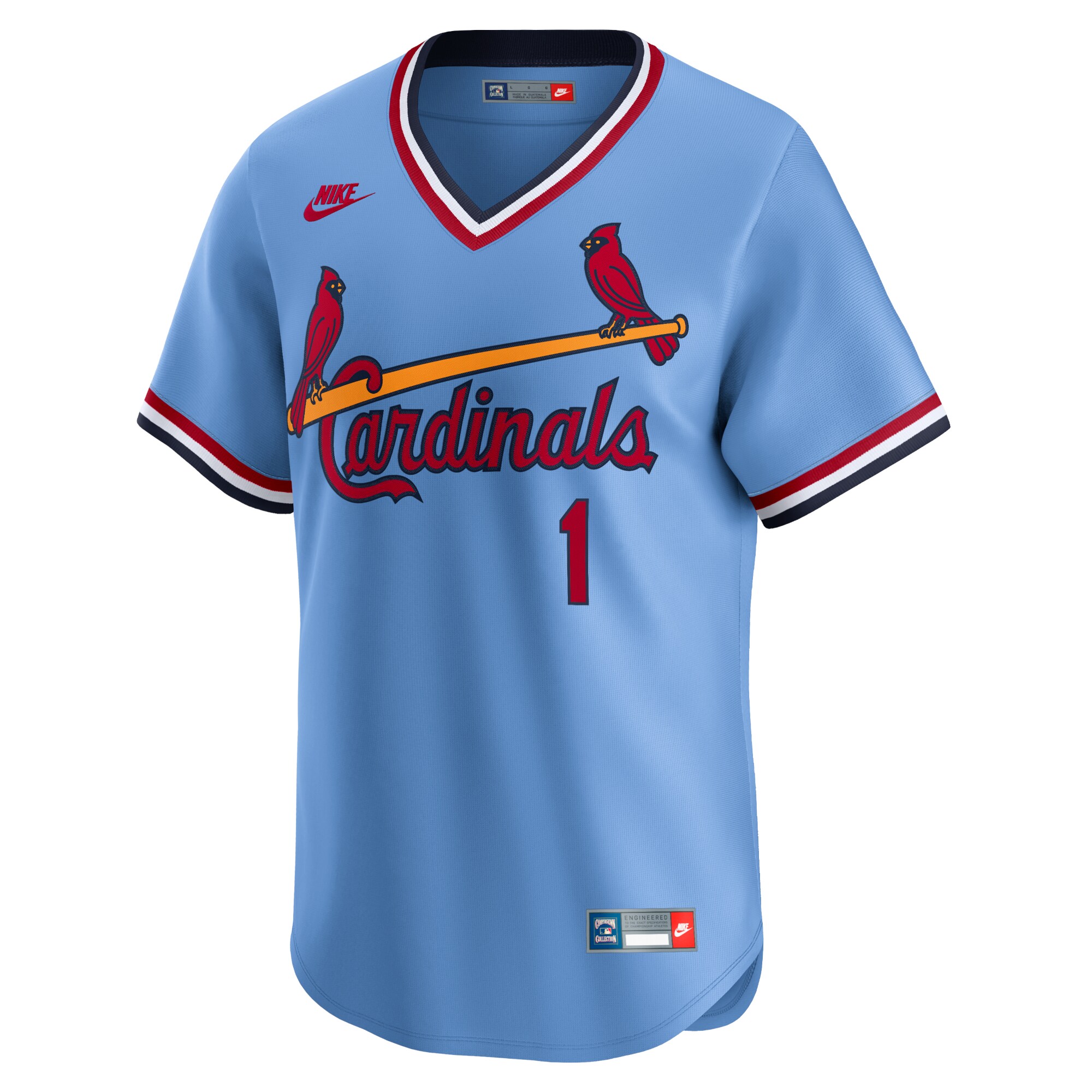St. Louis Cardinals Ozzie Smith Royal Throwback Cooperstown Limited MLB Jersey Men's
