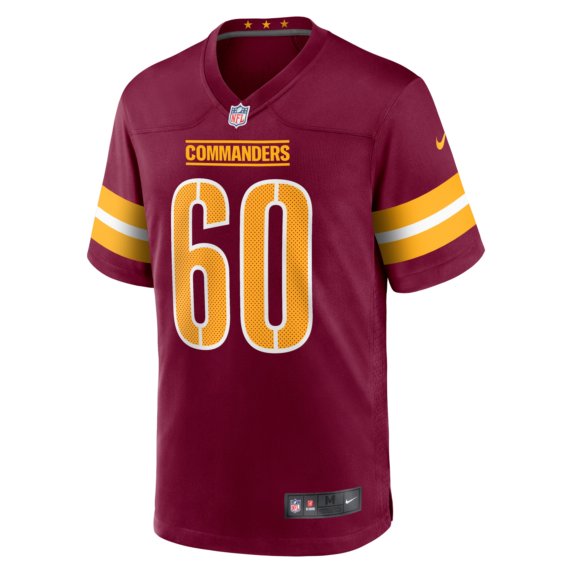Washington Commanders Michael Deiter Burgundy Game NFL Jersey Men's