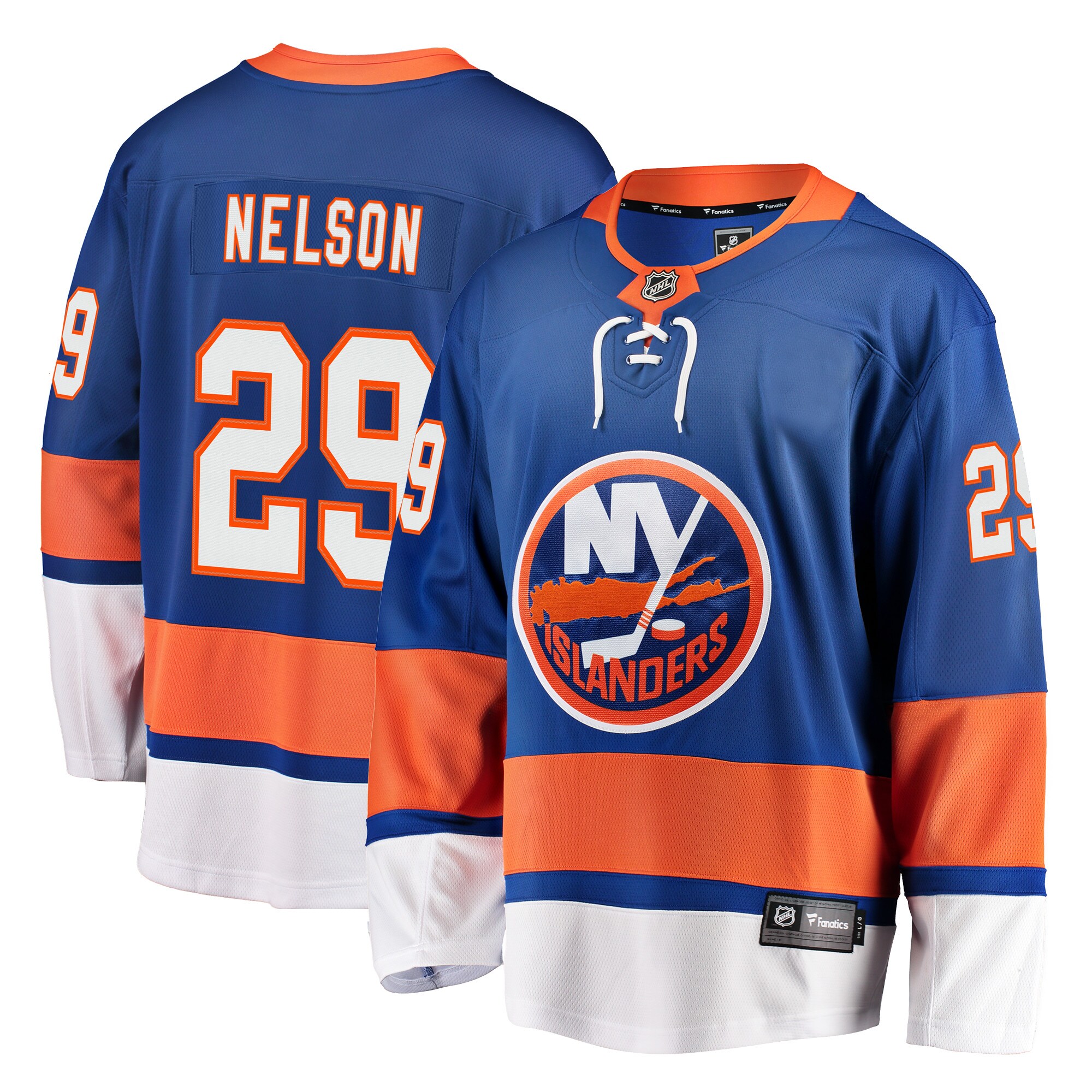New York Islanders Brock Nelson Royal Breakaway Player NHL Jersey Men's