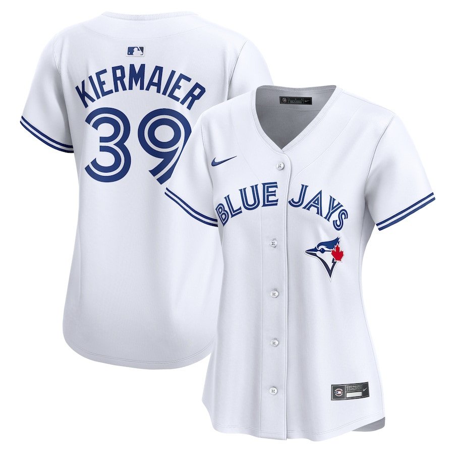 Kevin Kiermaier 39 Toronto Blue Jays Home Limited Player White MLB Jersey Women's
