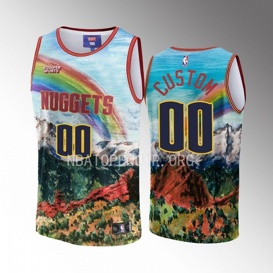 Custom Denver Nuggets KidSuper Studio Unisex Hometown NBA Jersey Unisex