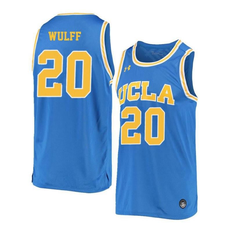 20 Isaac Wulff Blue Retro Elite UCLA Bruins NCAA Jersey Men's