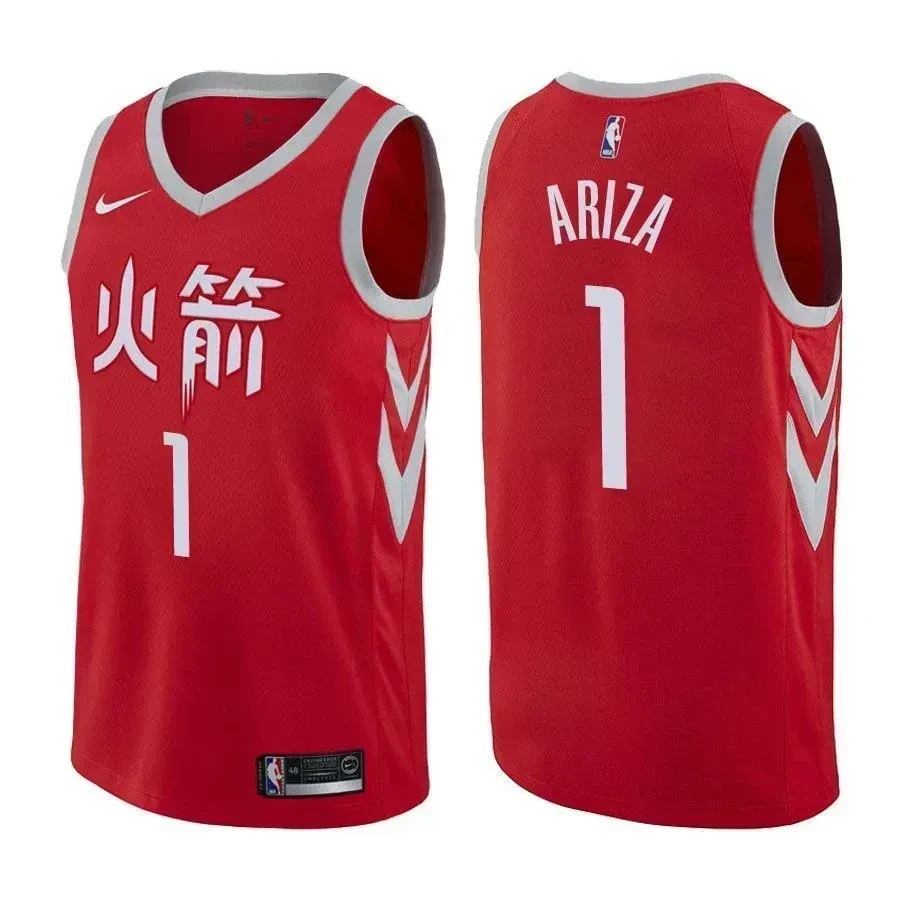 Houston Rockets Trevor Ariza 1 City Edition Red NBA Jersey Men's