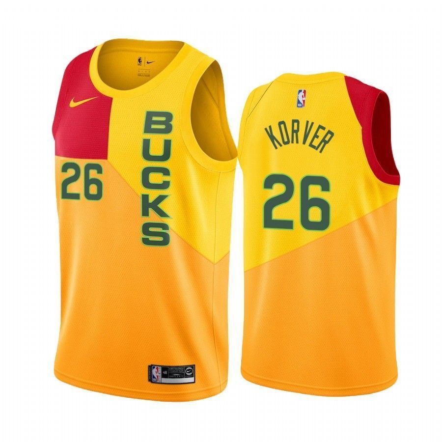 Milwaukee Bucks Kyle Korver 26 City NBA Jersey Men's