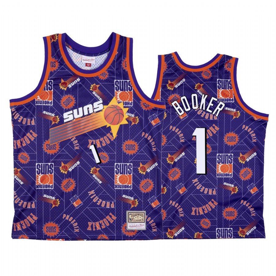 Devin Booker 1 Phoenix Suns Purple Tear Up Pack NBA Jersey Men's