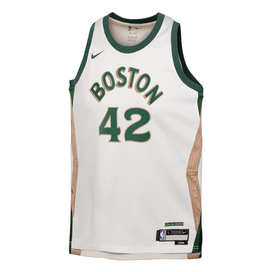 Al Horford 42 Boston Celtics 2023/24 City Edition Swingma White NBA Jersey Youth