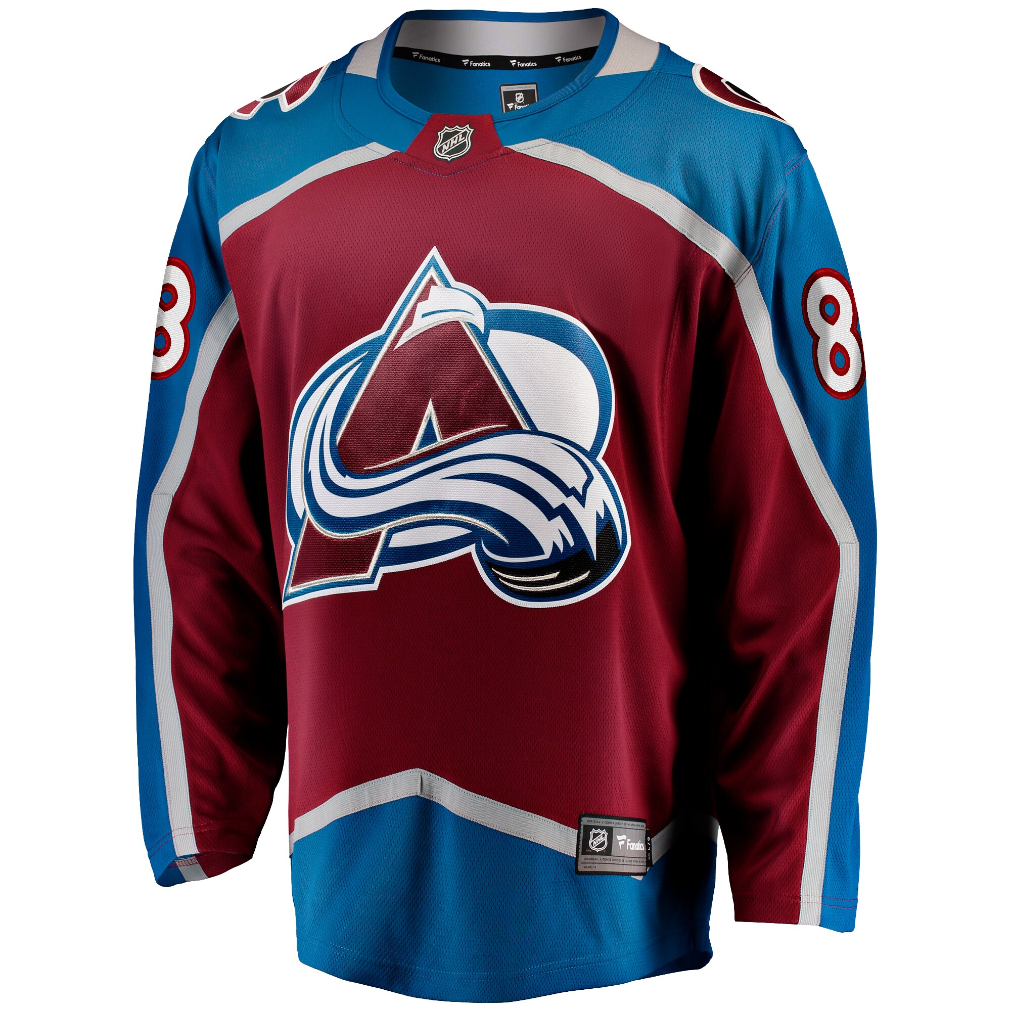 Colorado Avalanche Martin Necas Burgundy Breakaway Player NHL Jersey Men's