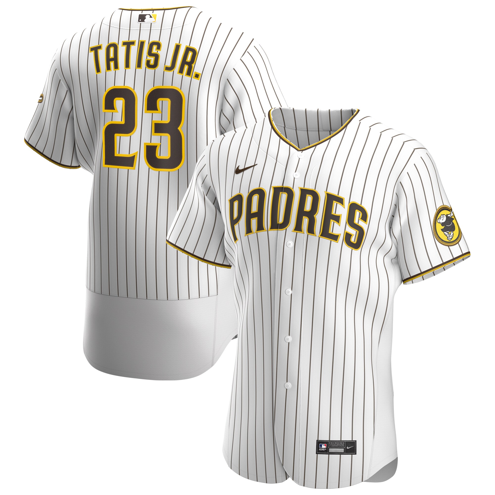 San Diego Padres Fernando Tat?s Jr. White/Brown Home Player MLB Jersey Men's
