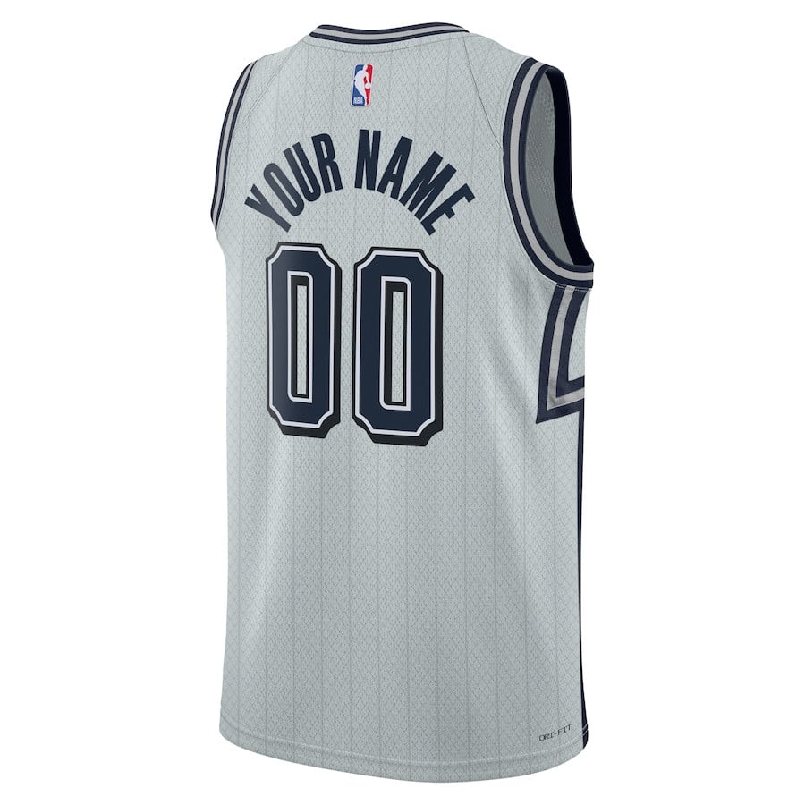 Orlando Magic Unisex 2024/25 Custom Swingman City Edition Silver NBA Jersey Unisex