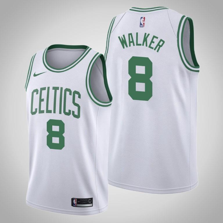Boston Celtics Kemba Walker White Association NBA Jersey Men's