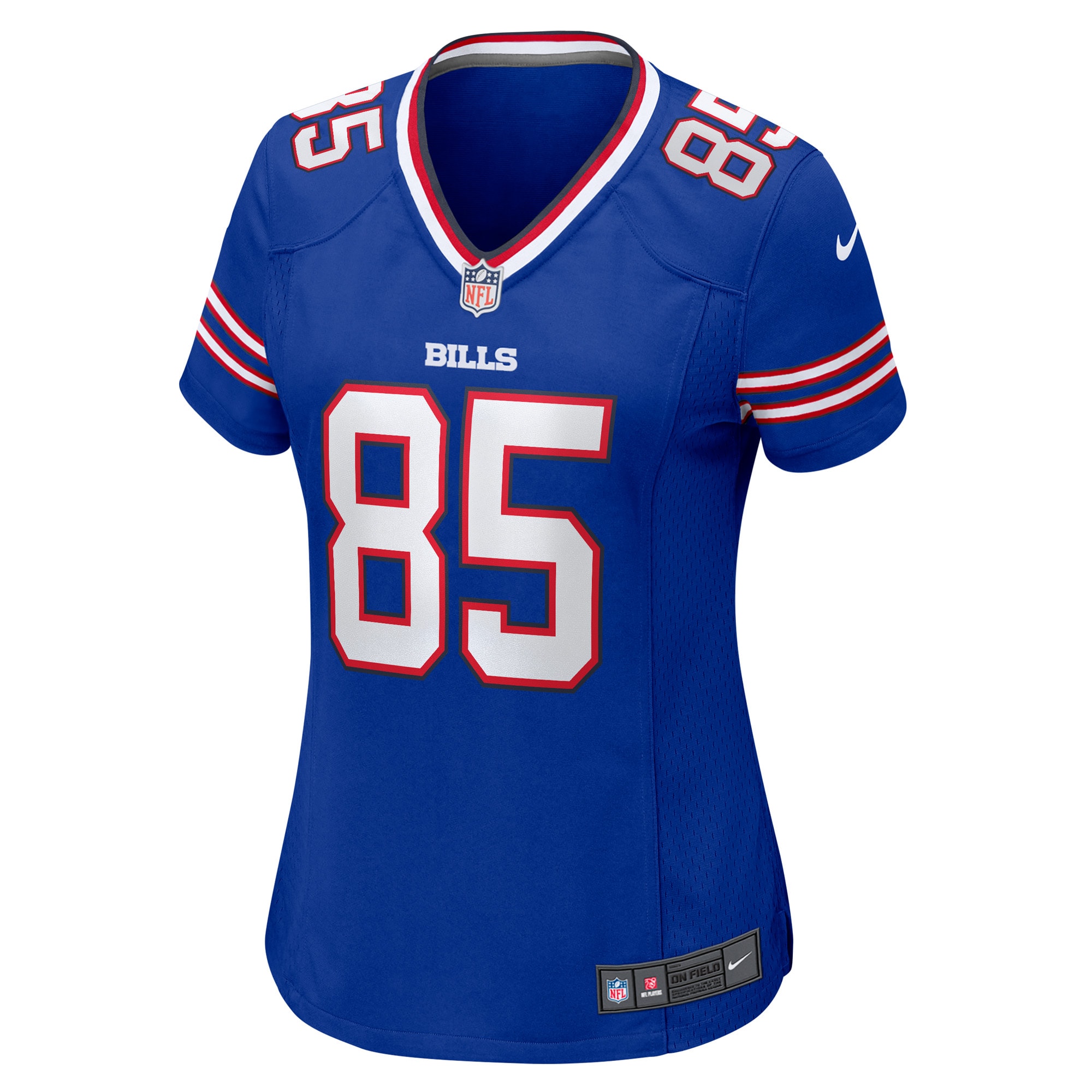 Buffalo Bills Quintin Morris Royal Game Player NFL Jersey Women's