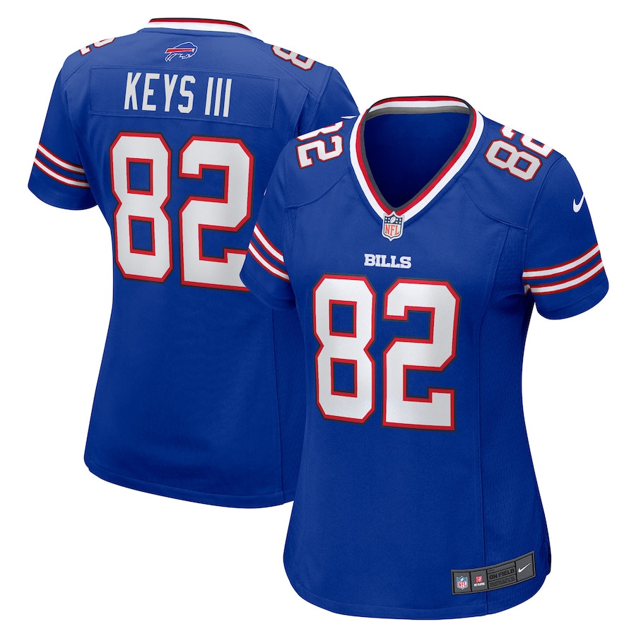 Lawrence Keys III 82 Buffalo Bills Game Royal NFL Jersey Women's