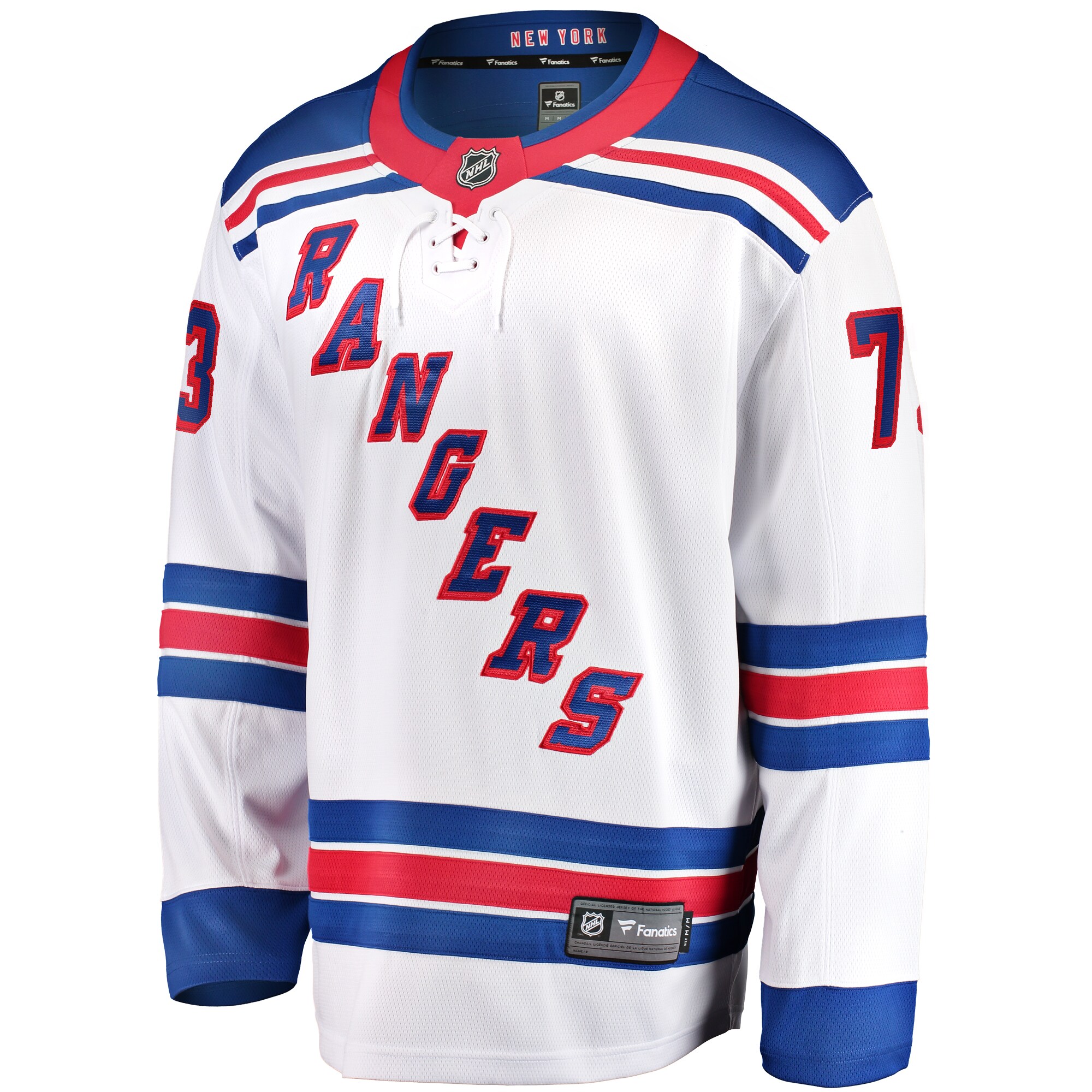 New York Rangers Matt Rempe White Away Premier Breakaway Player NHL Jersey Men's
