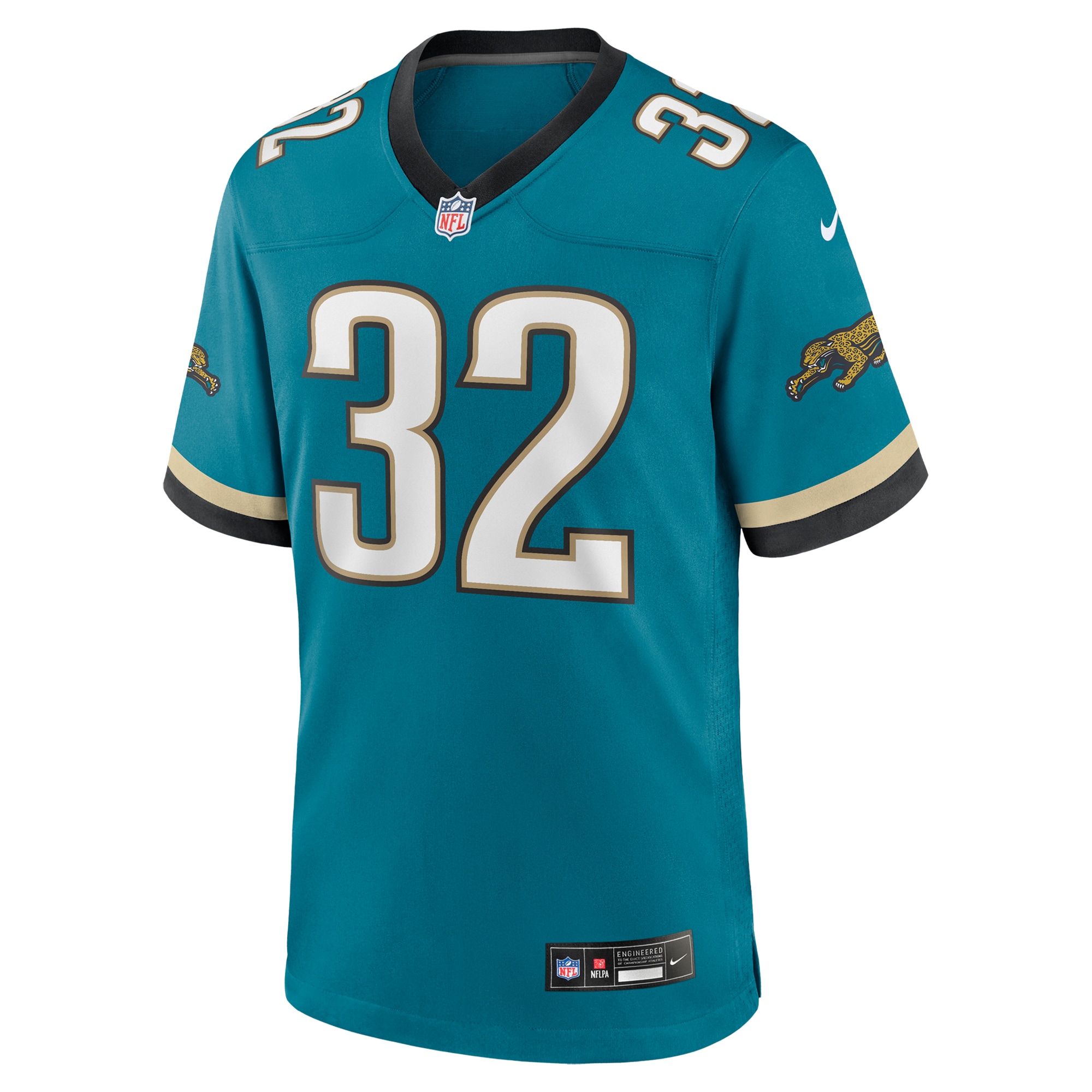 Jacksonville Jaguars Maurice Jones-Drew Teal Prowler Throwback Retired Player Game NFL Jersey Men's