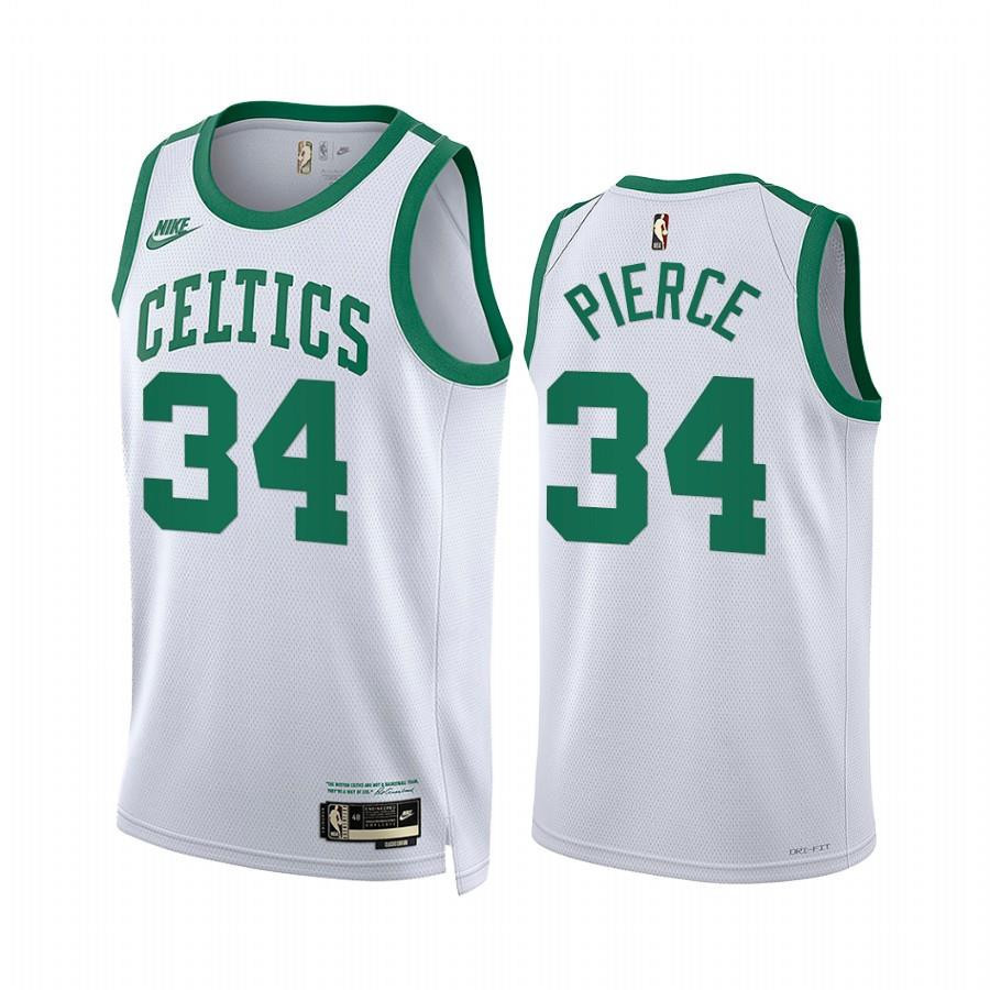 Paul Pierce Boston Celtics Classic Editio White 34 Year Zero NBA Jersey Men's