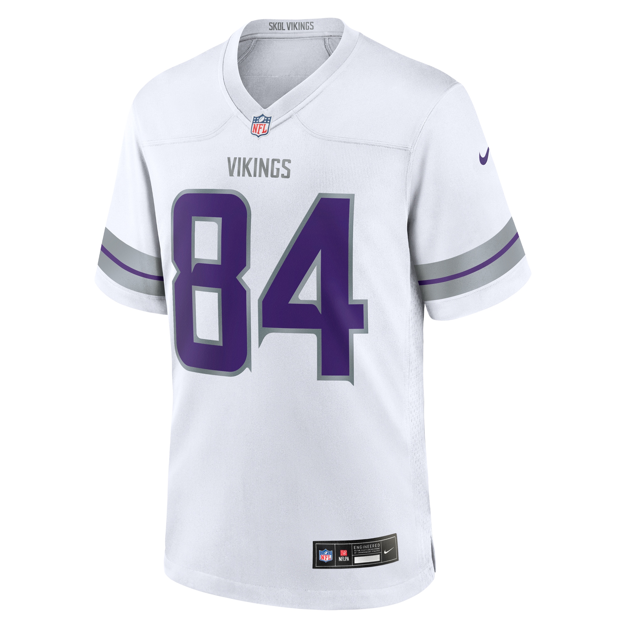 Minnesota Vikings Randy Moss White Alternate Retired Player Game NFL Jersey Men's