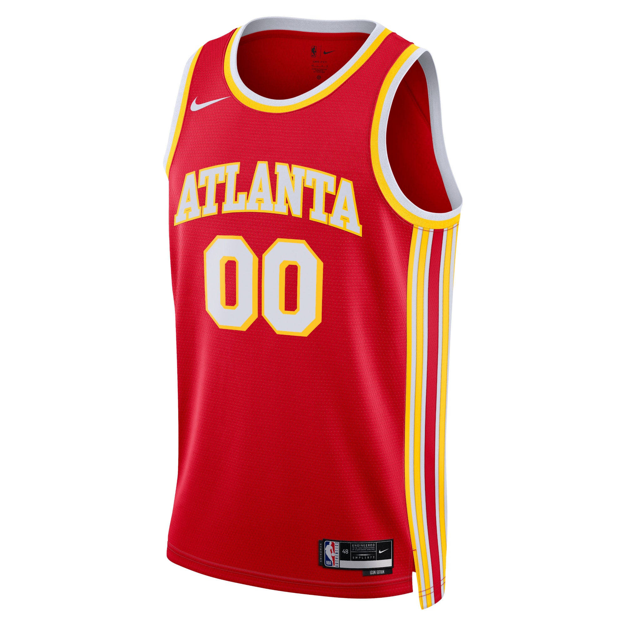 Atlanta Hawks Icon Swingman Custom Unisex NBA Jersey Unisex
