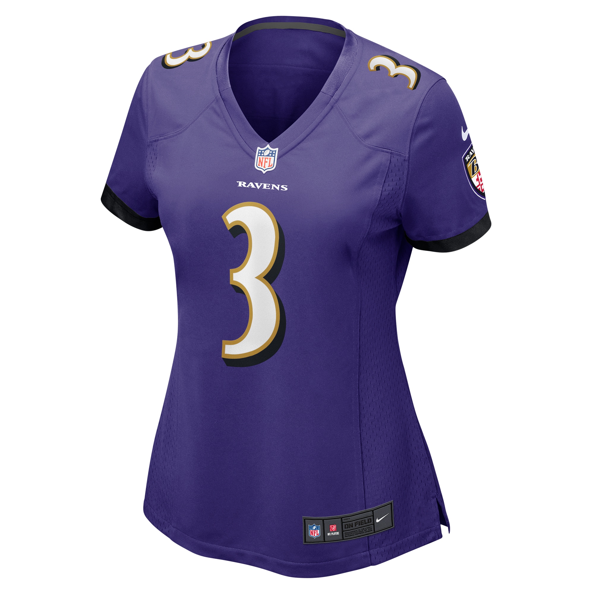 Baltimore Ravens Deonte Harty Purple Game NFL Jersey Women's