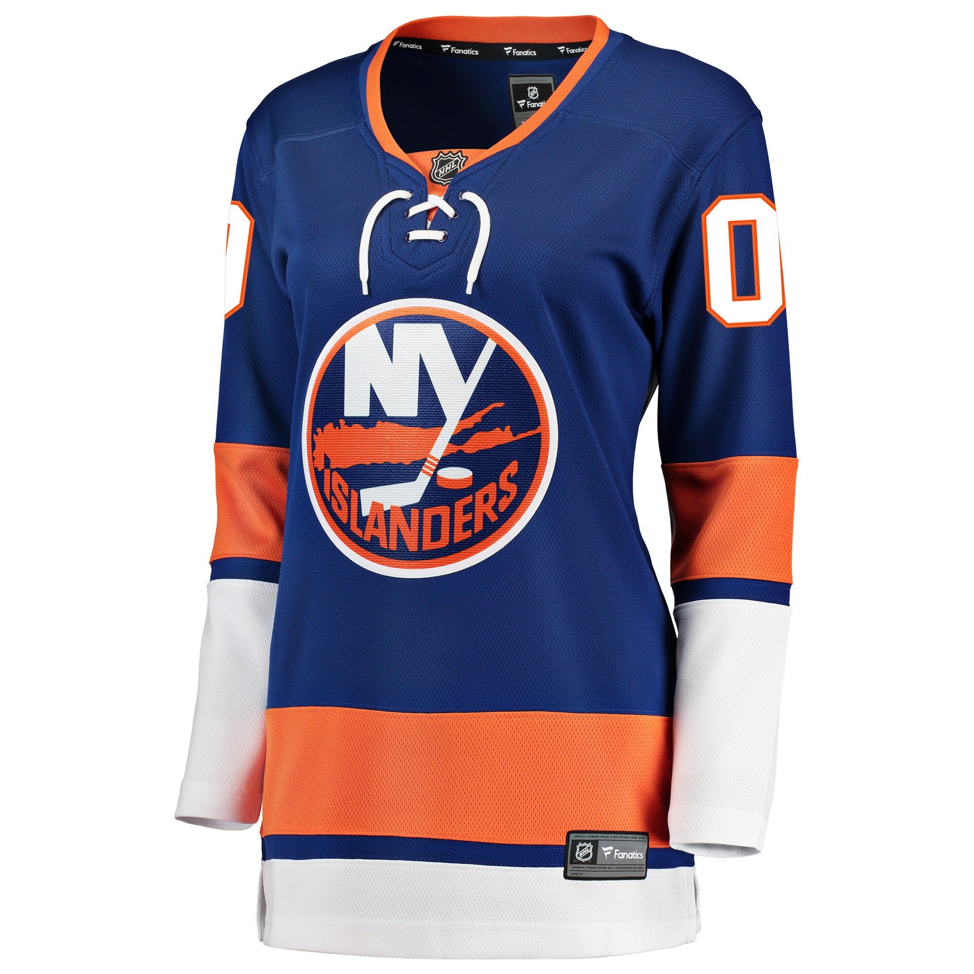 New York Islanders Blue Home Breakaway Custom NHL Jersey Women's