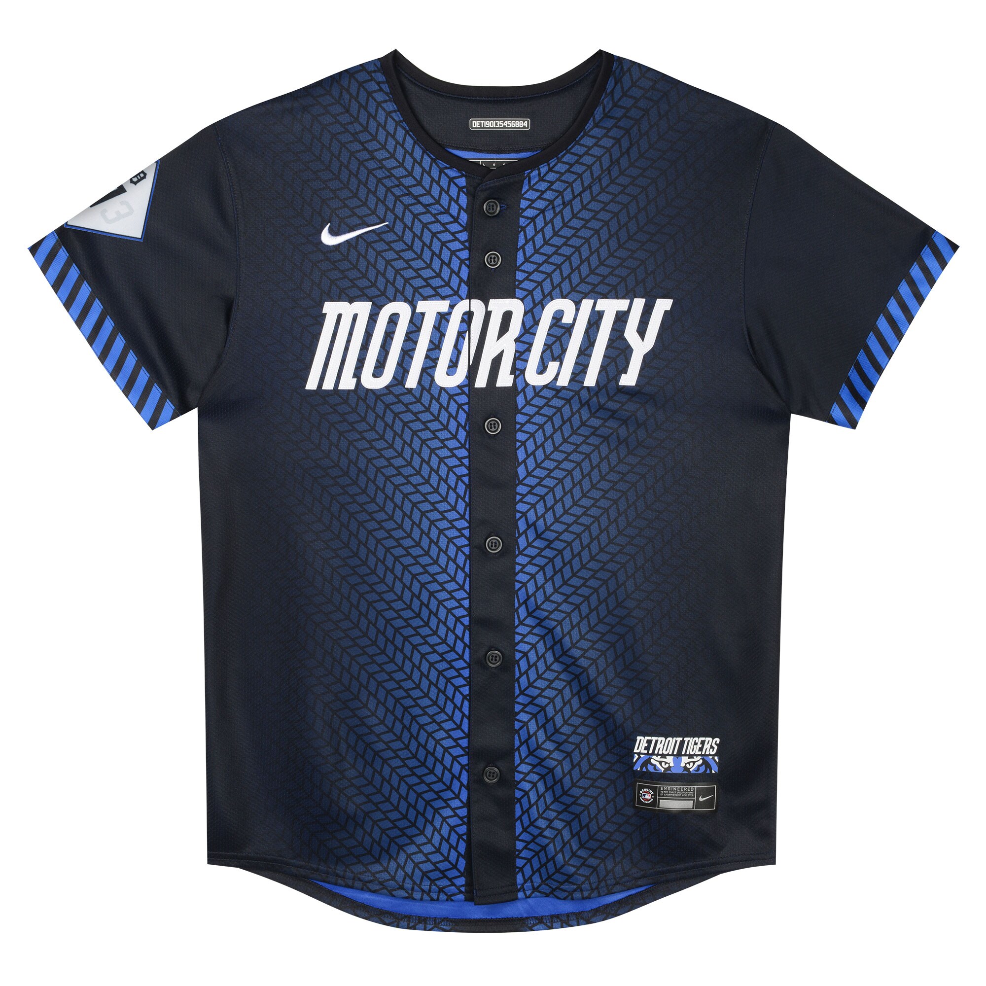 Preschool Detroit Tigers Javier Baez Navy 2024 City Connect Limited MLB Jersey Men's