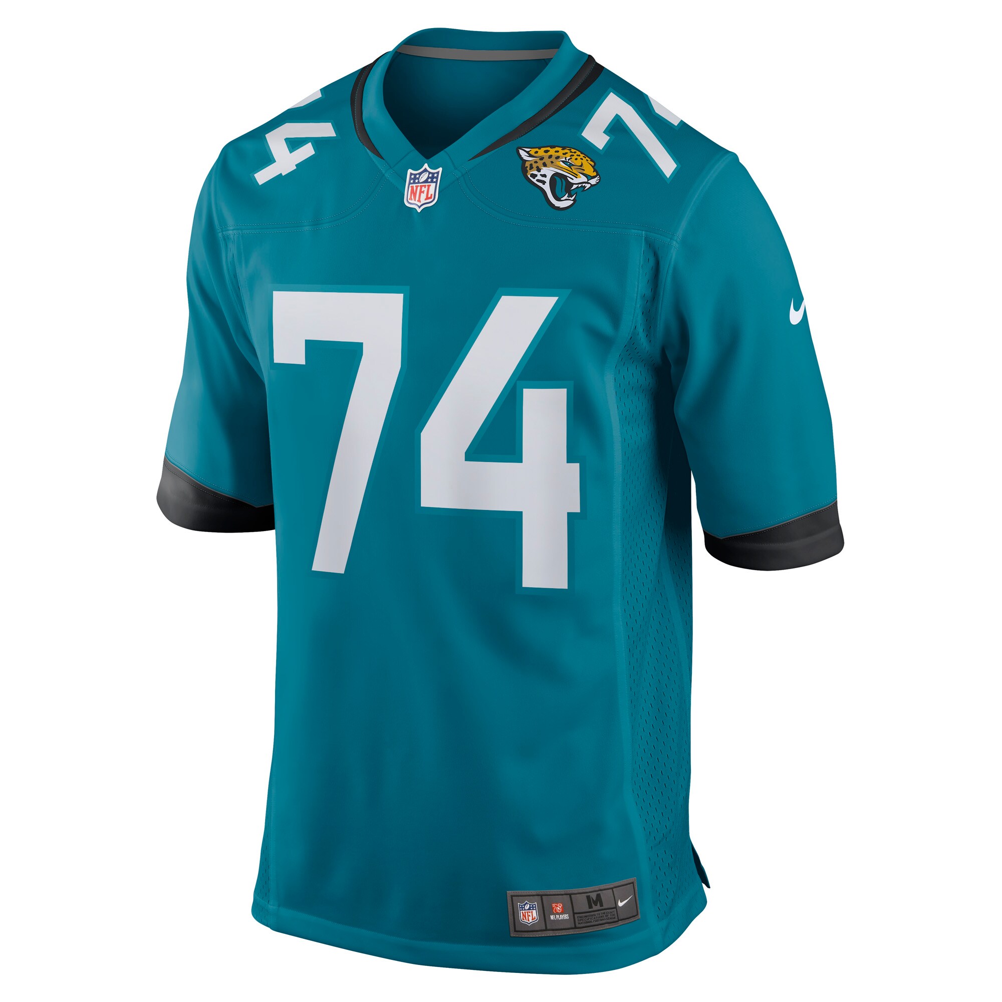 Jacksonville Jaguars Cam Robinson Teal Game NFL Jersey Men's