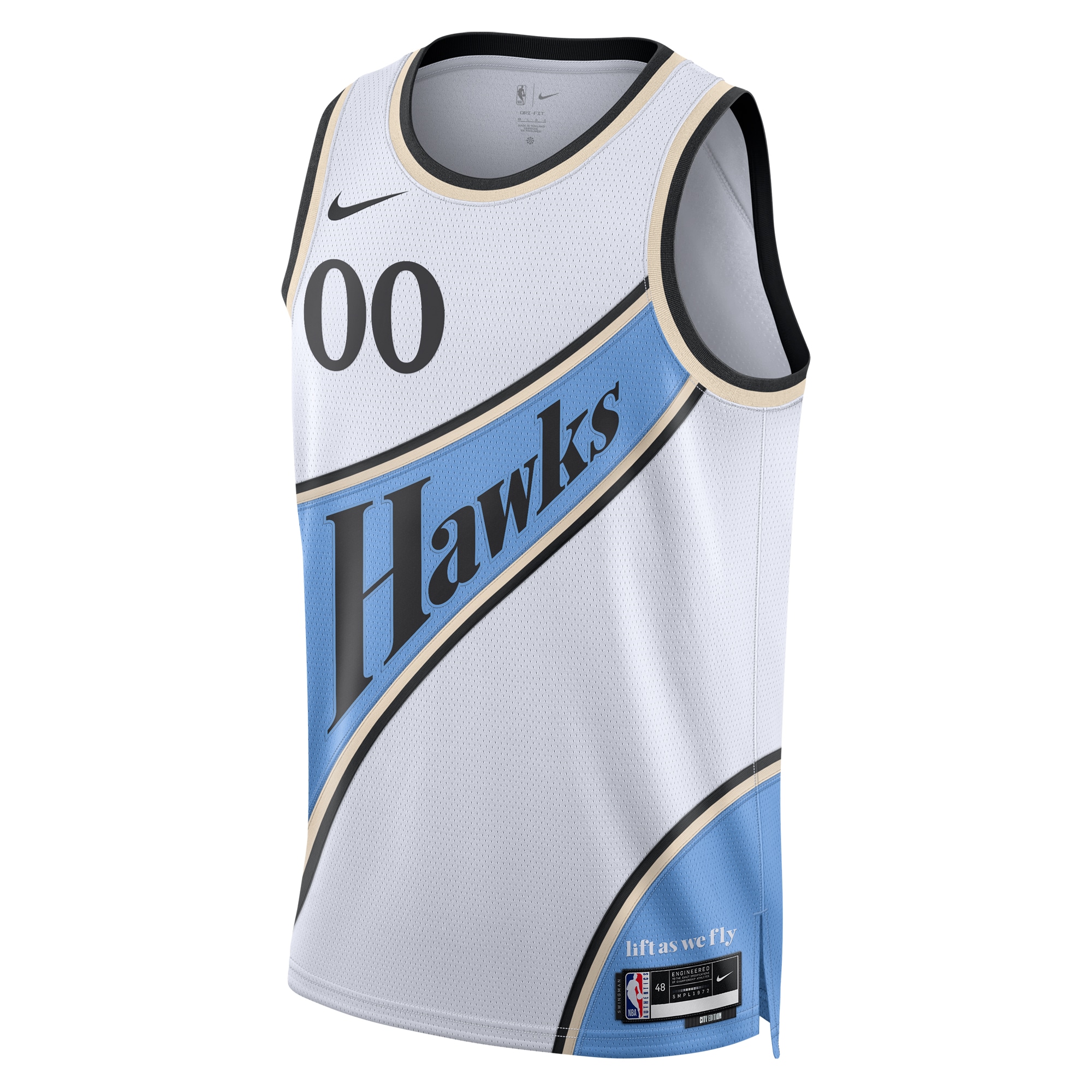 Atlanta Hawks City Edition Swingman 2024 Custom Unisex NBA Jersey Unisex