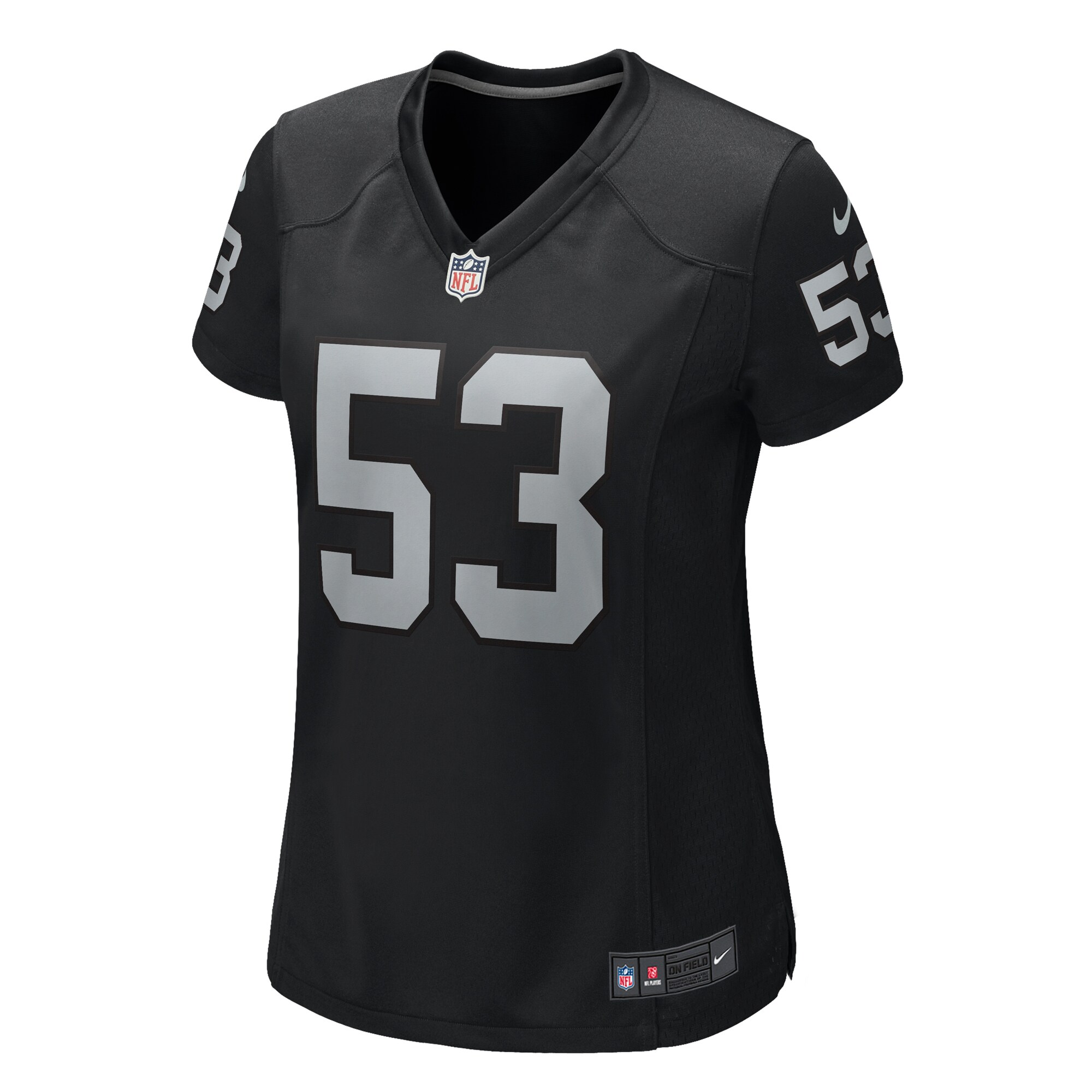 Las Vegas Raiders Amari Gainer Black Game NFL Jersey Women's