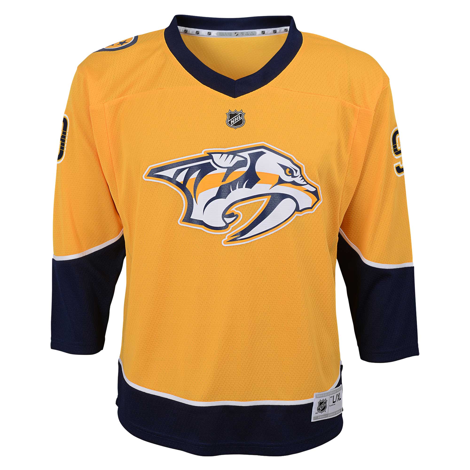 Nashville Predators Filip Forsberg Gold Home Player NHL Jersey Youth