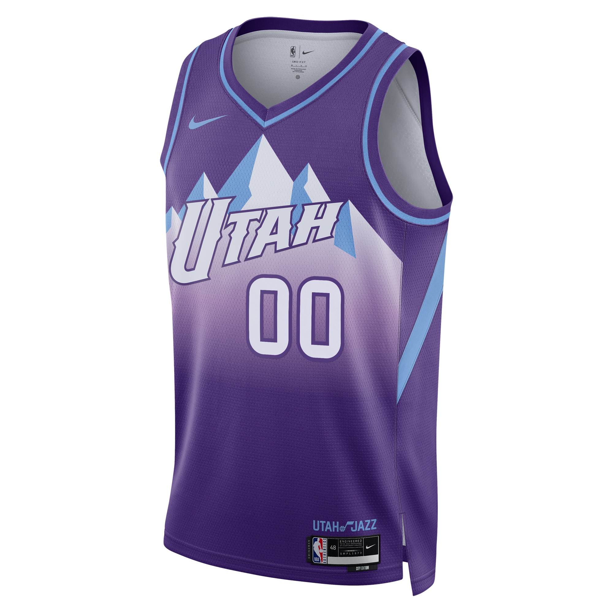 Utah Jazz City Edition Swingman 2024 Custom Unisex NBA Jersey Unisex